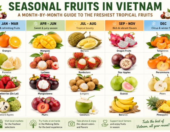 15 Delicious Seasonal Fruits in Vietnam You Should Try (2026 Guide)