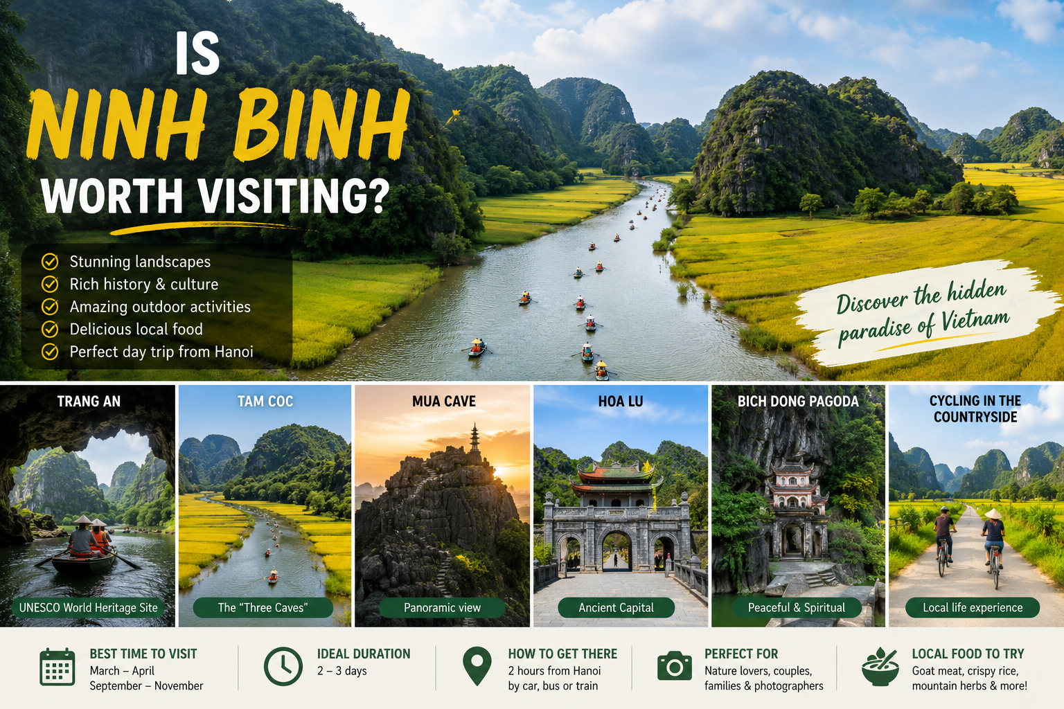 Is Ninh Binh Worth Visiting