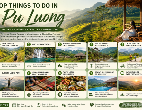 Top 12 Things to Do in Pu Luong: Complete Travel Guide (2026)