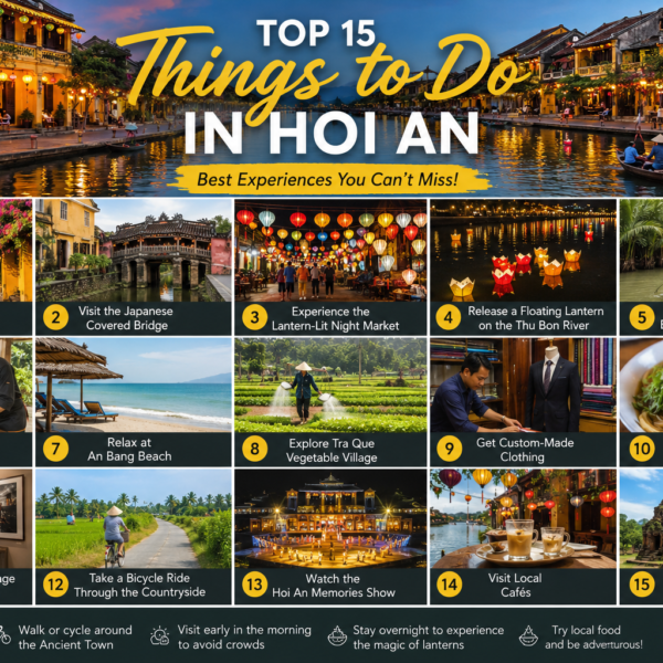 Top 15 Best Things to Do in Hoi An: Ultimate Travel Guide for First-Time Visitors