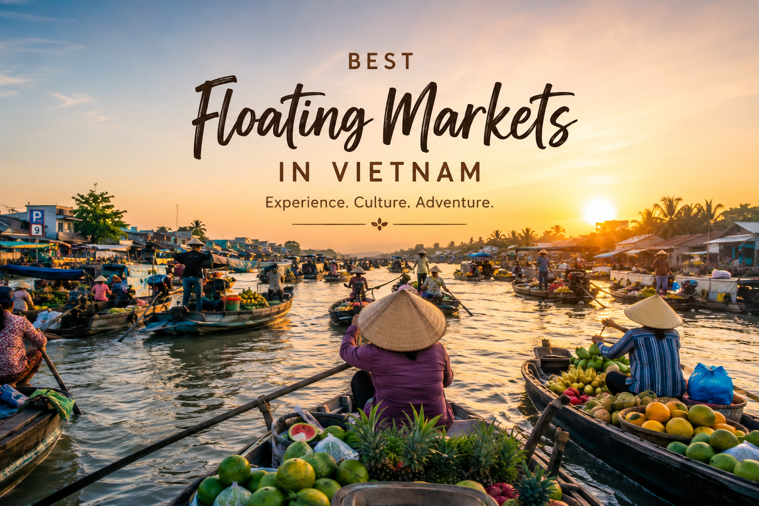 Best Floating Markets in Vietnam