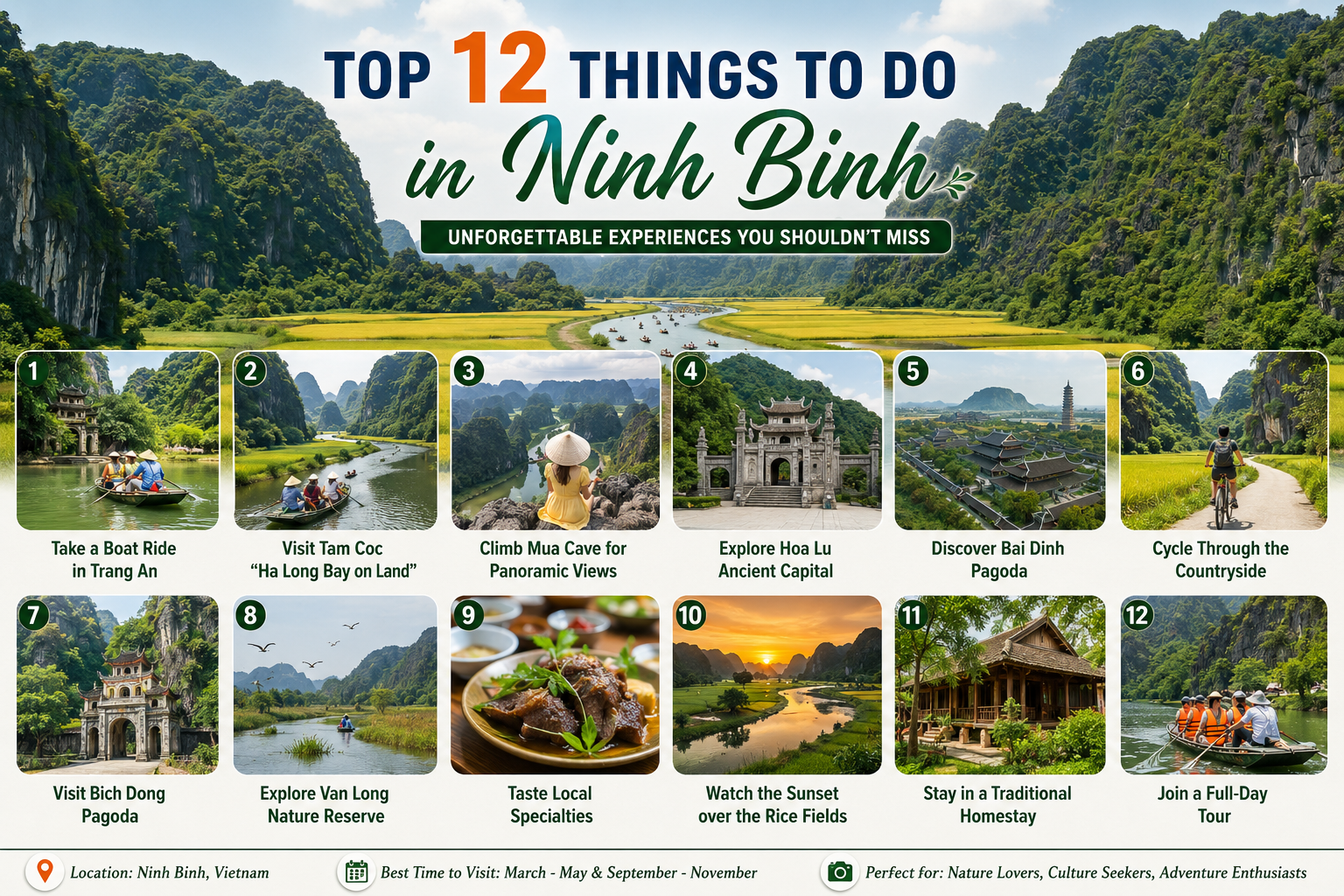 Things to Do in Ninh Binh
