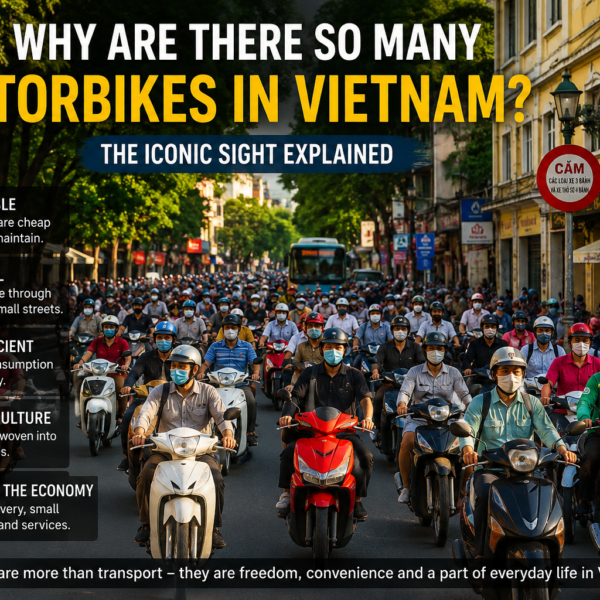 9 Incredible Facts: Why Are There So Many Motorbikes in Vietnam?