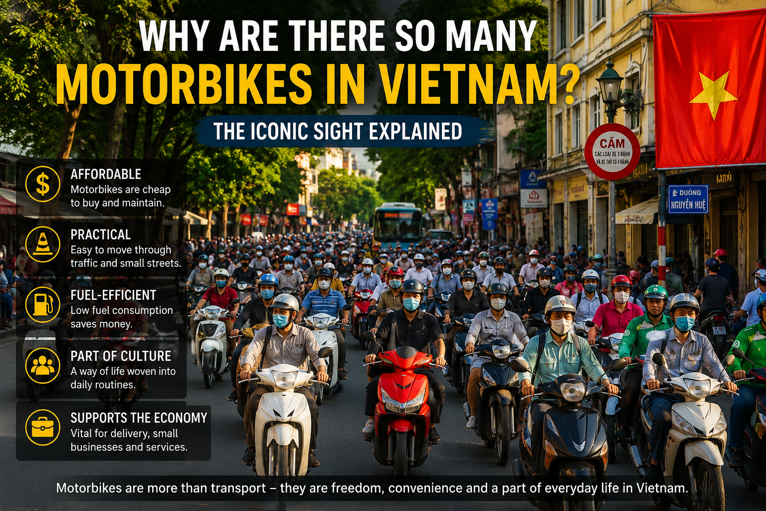 Why Are There So Many Motorbikes in Vietnam
