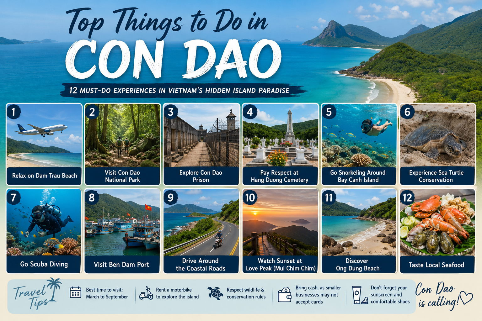 Top Things to Do in Con Dao
