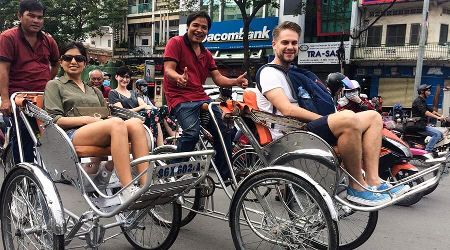 Cyclo in Vietnam
