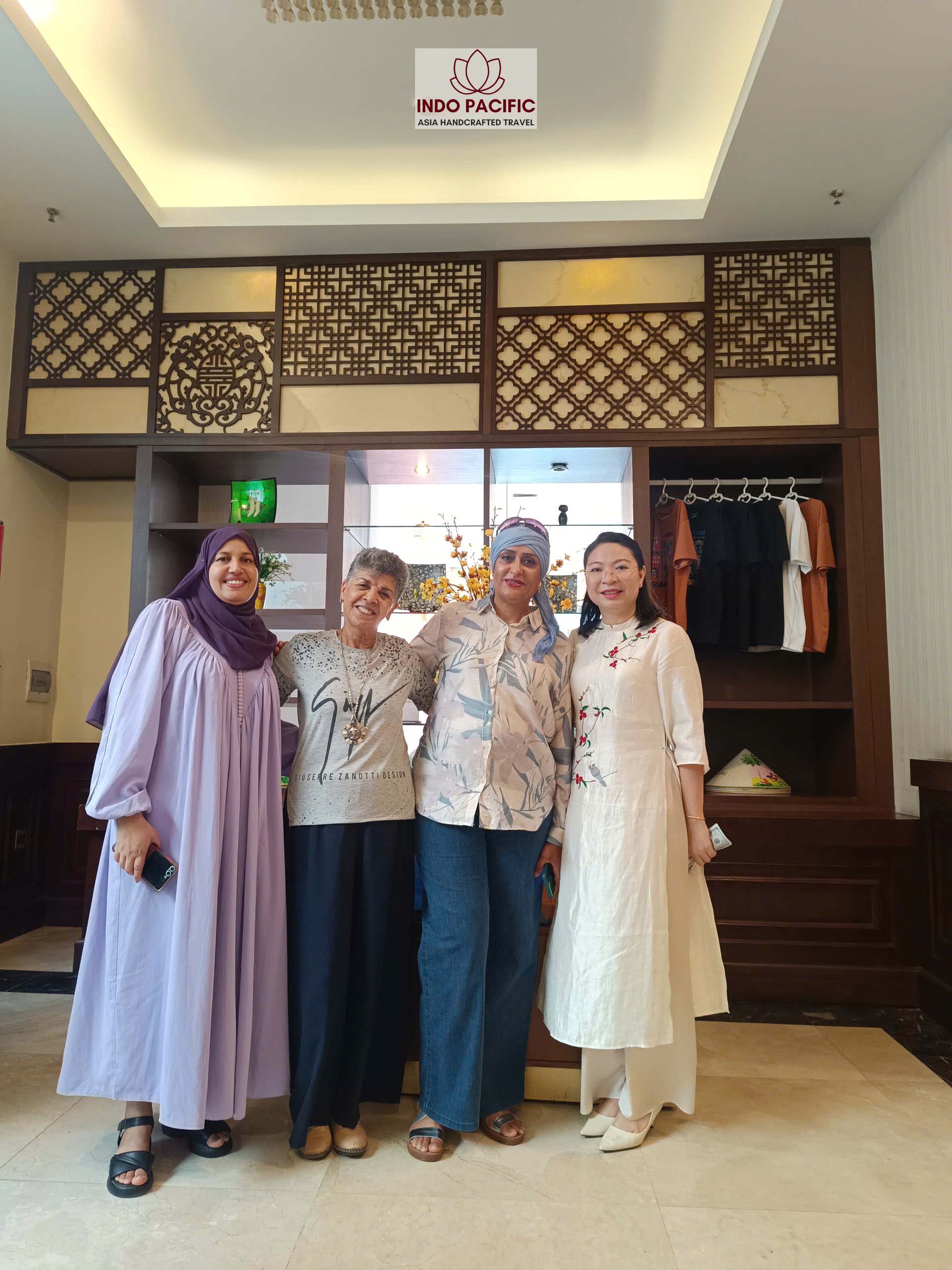 Our founding guides in Ha Long Bay