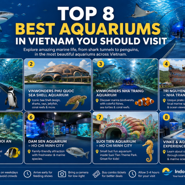 Top 8 Best Aquariums in Vietnam You Should Visit (2026 Guide)