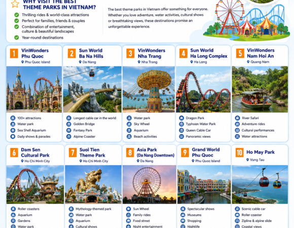 Top 10 Best Theme Parks in Vietnam You Should Visit (2026 Guide)